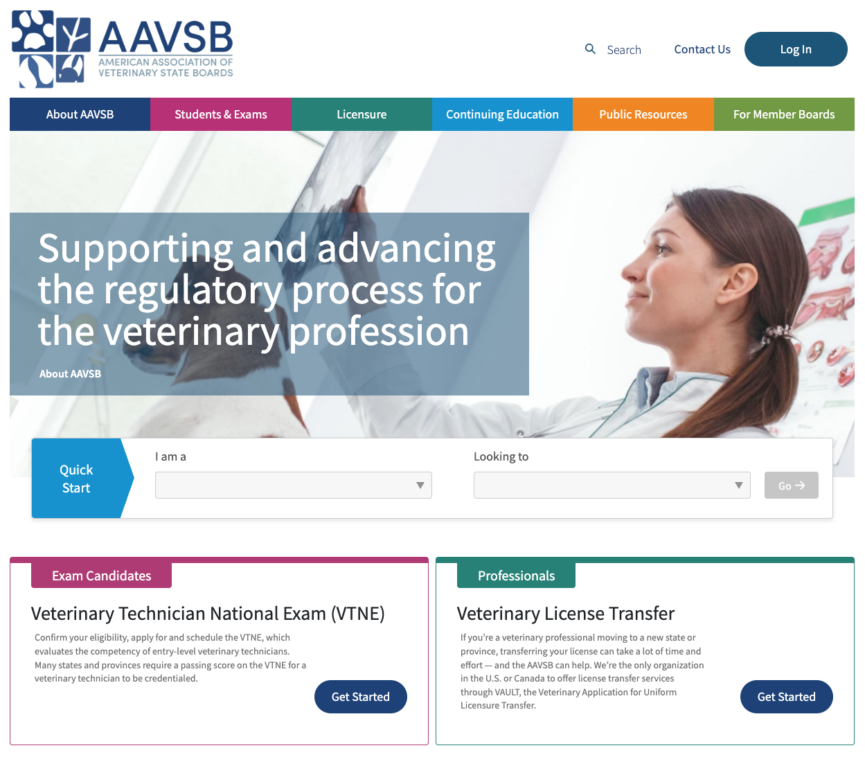 AAVSB Homepage