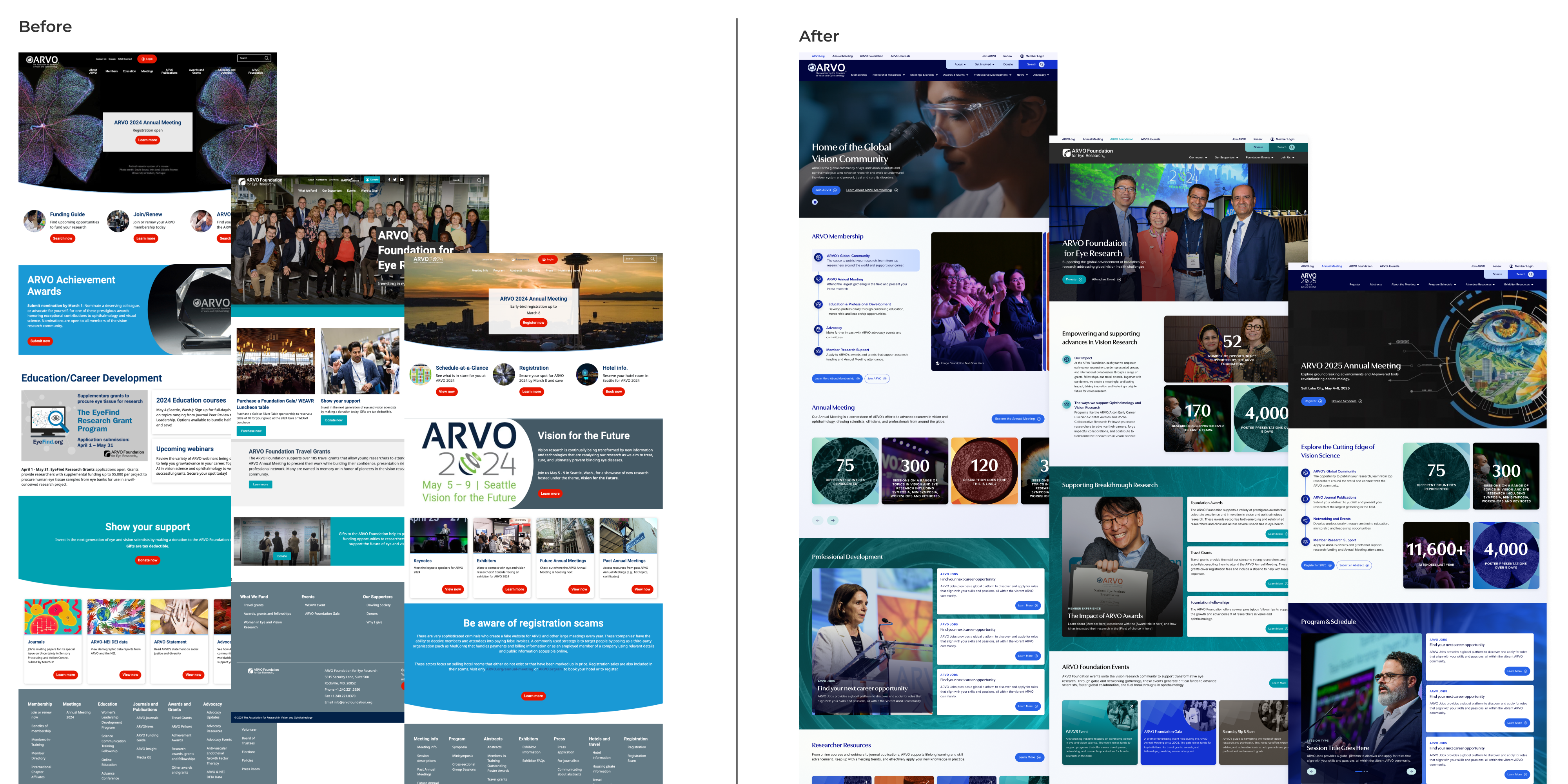 ARVO case study before and after